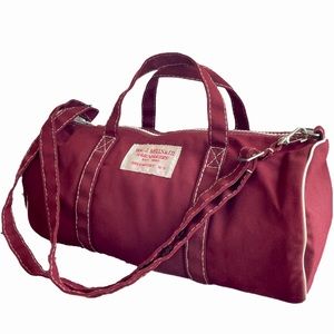 WM J. Mills & Co Sailmakers VTG Canvas Duffel